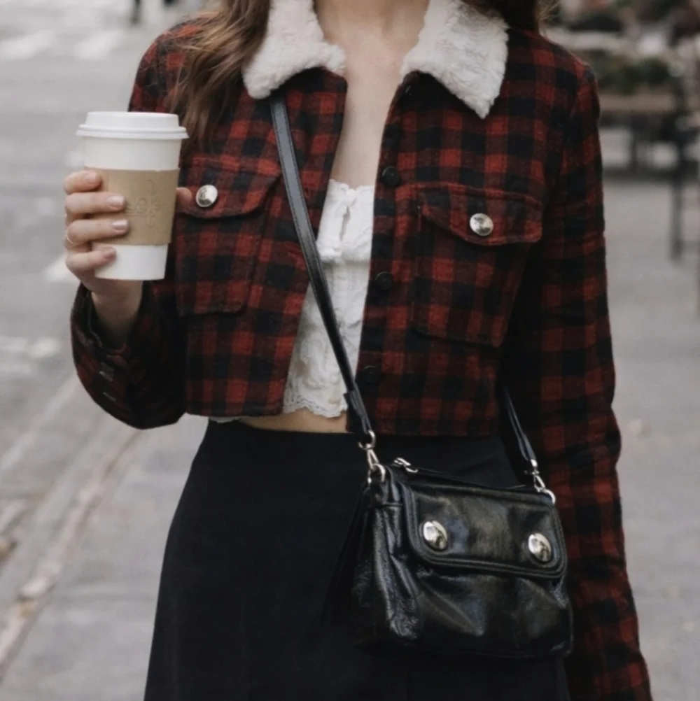 Y2K‎ Coach Poppy Patent Leather Crossbody Bag